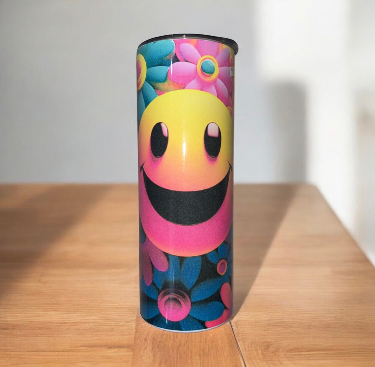 “Smiley” 20oz stainless steel tumbler