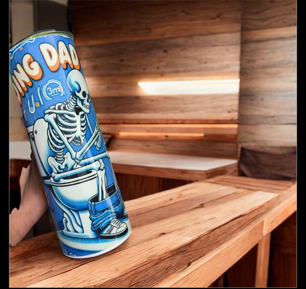 “Doing Dad Shit” 20oz stainless steel double walled tumbler