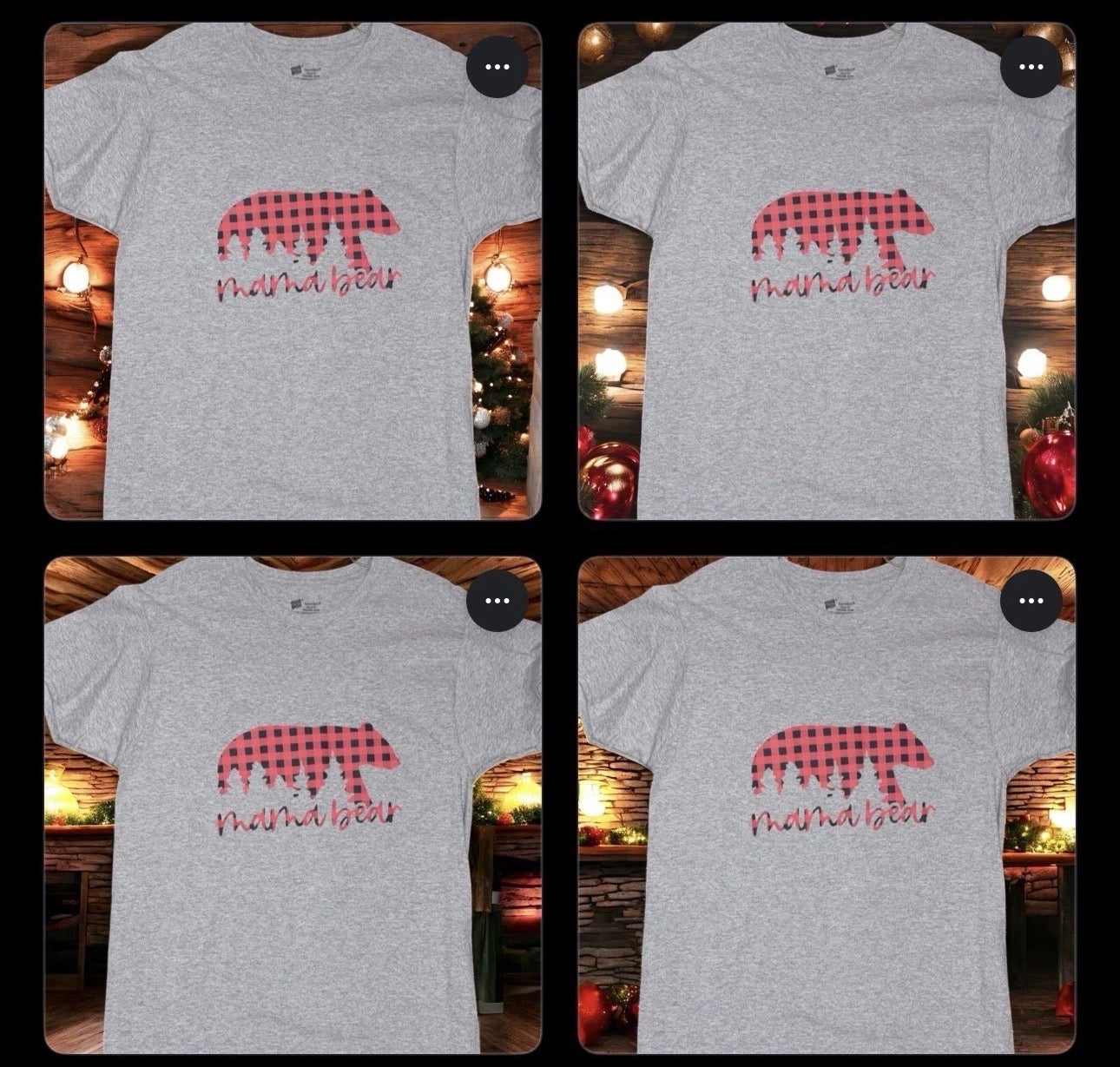 “Mama bear adult size “t shirt