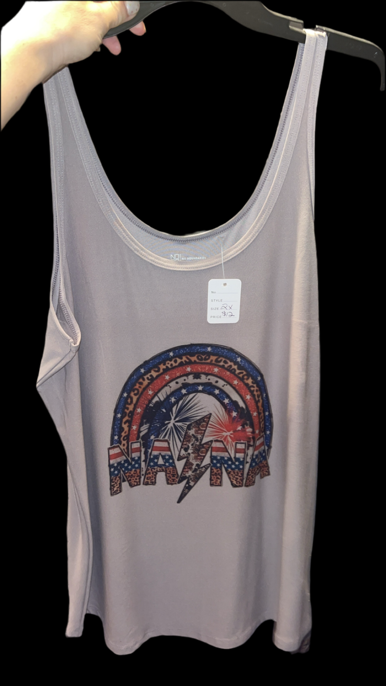 “Nana” women’s tank top