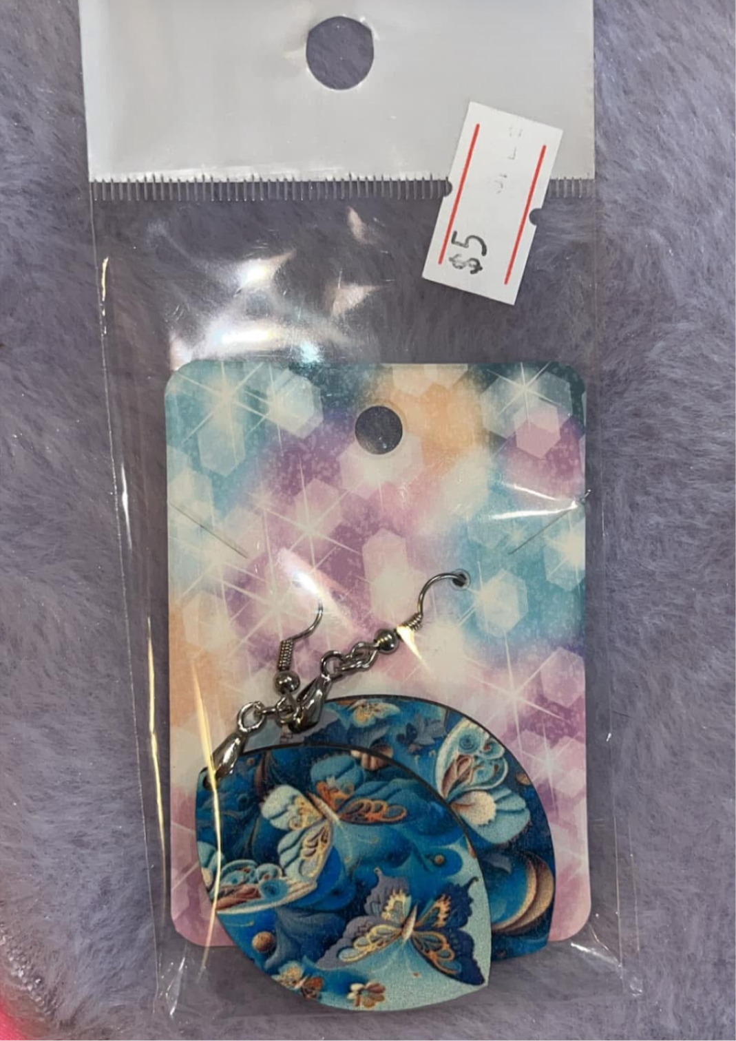 Butterfly designed earrings