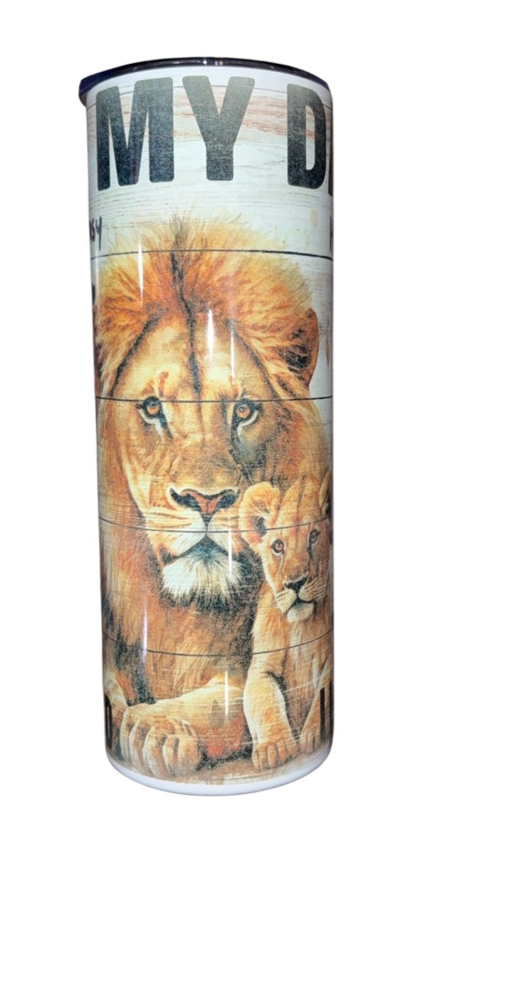 “To my dad” 20oz tumbler