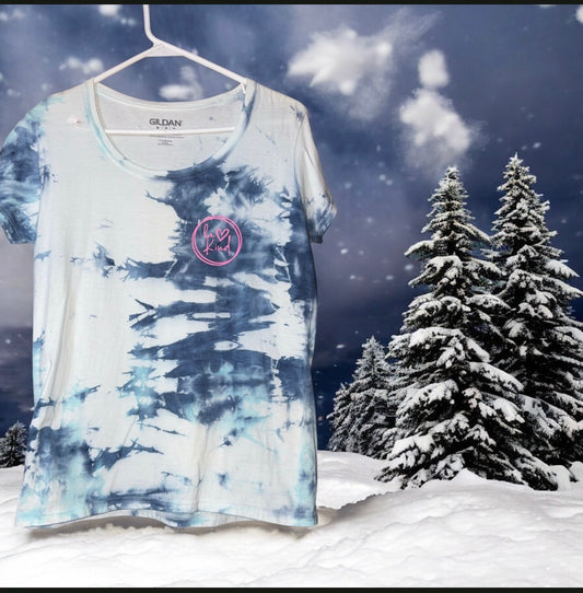 “be kind “ tie dyed t shirt