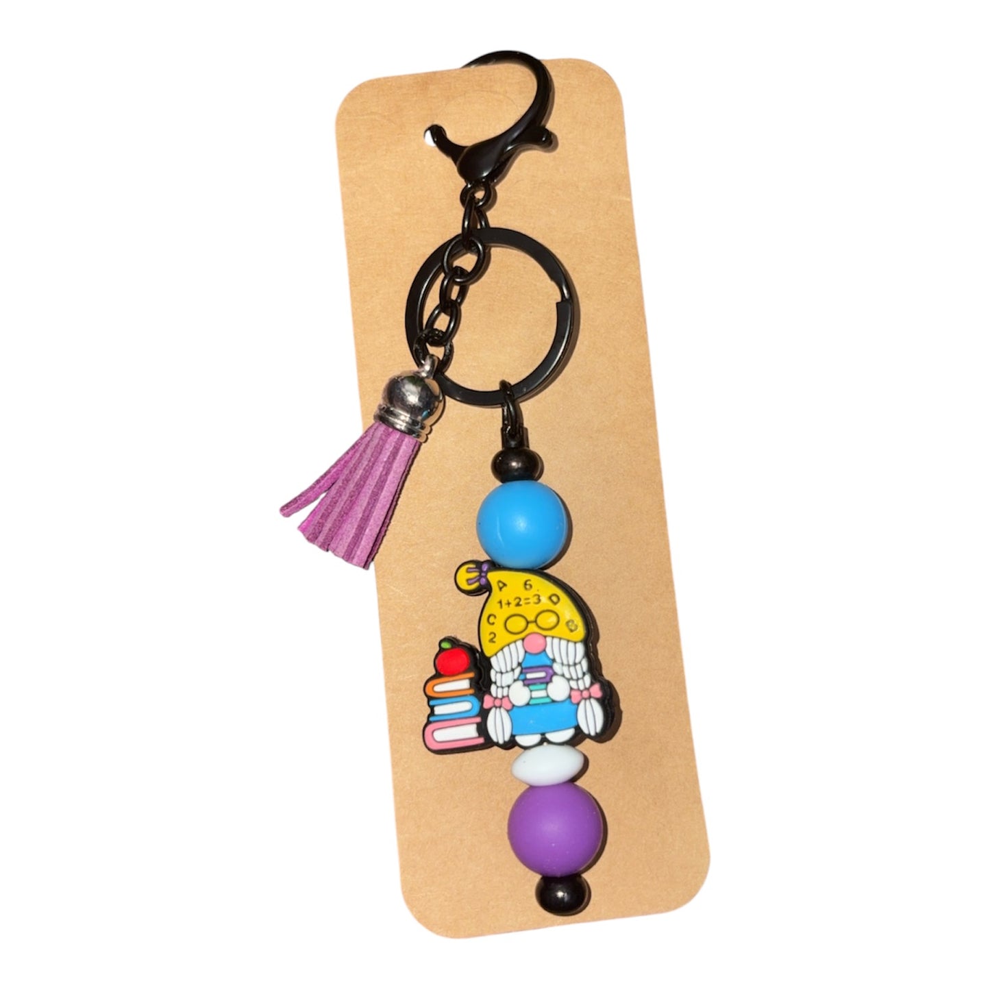“Gnome school teacher” keychain