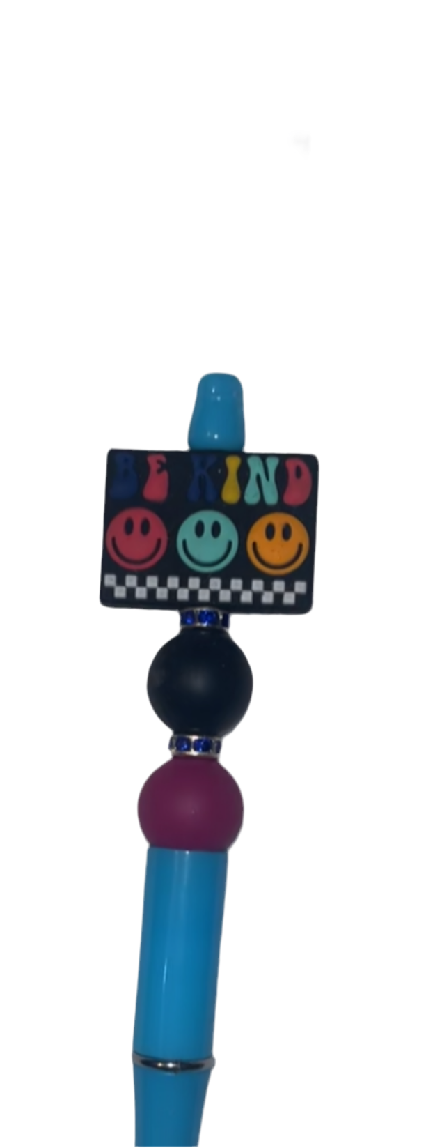 “Be kind” handmade hand beaded pen