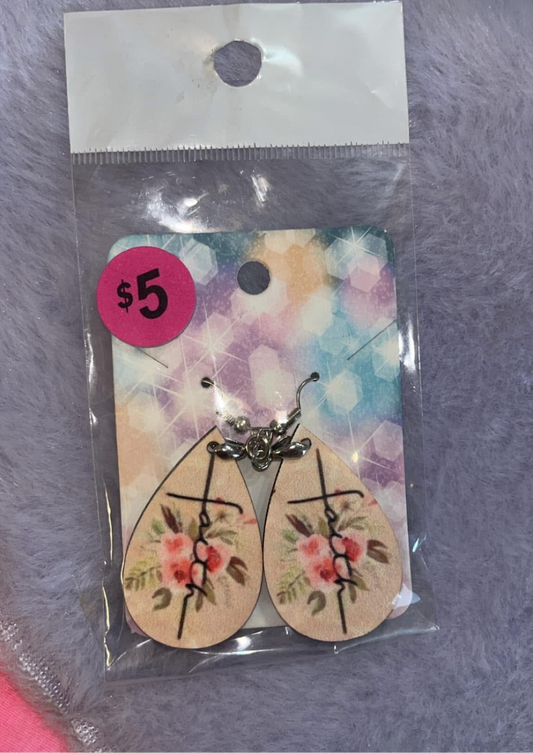 “Faith” earrings