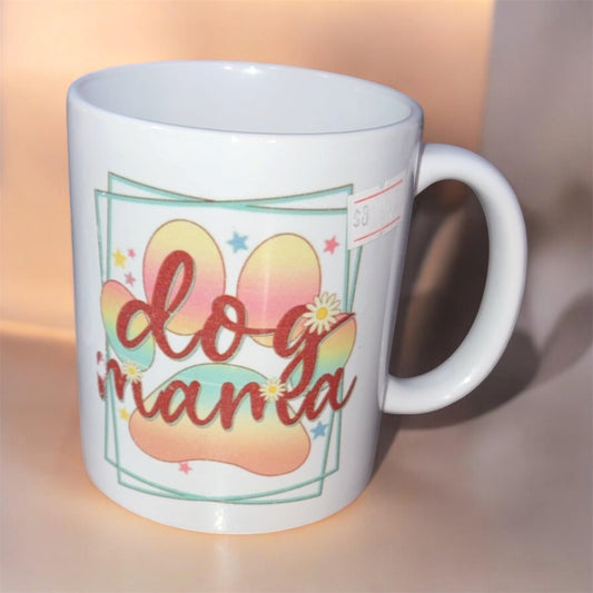 “Dog Mama” 11 oz ceramic mug