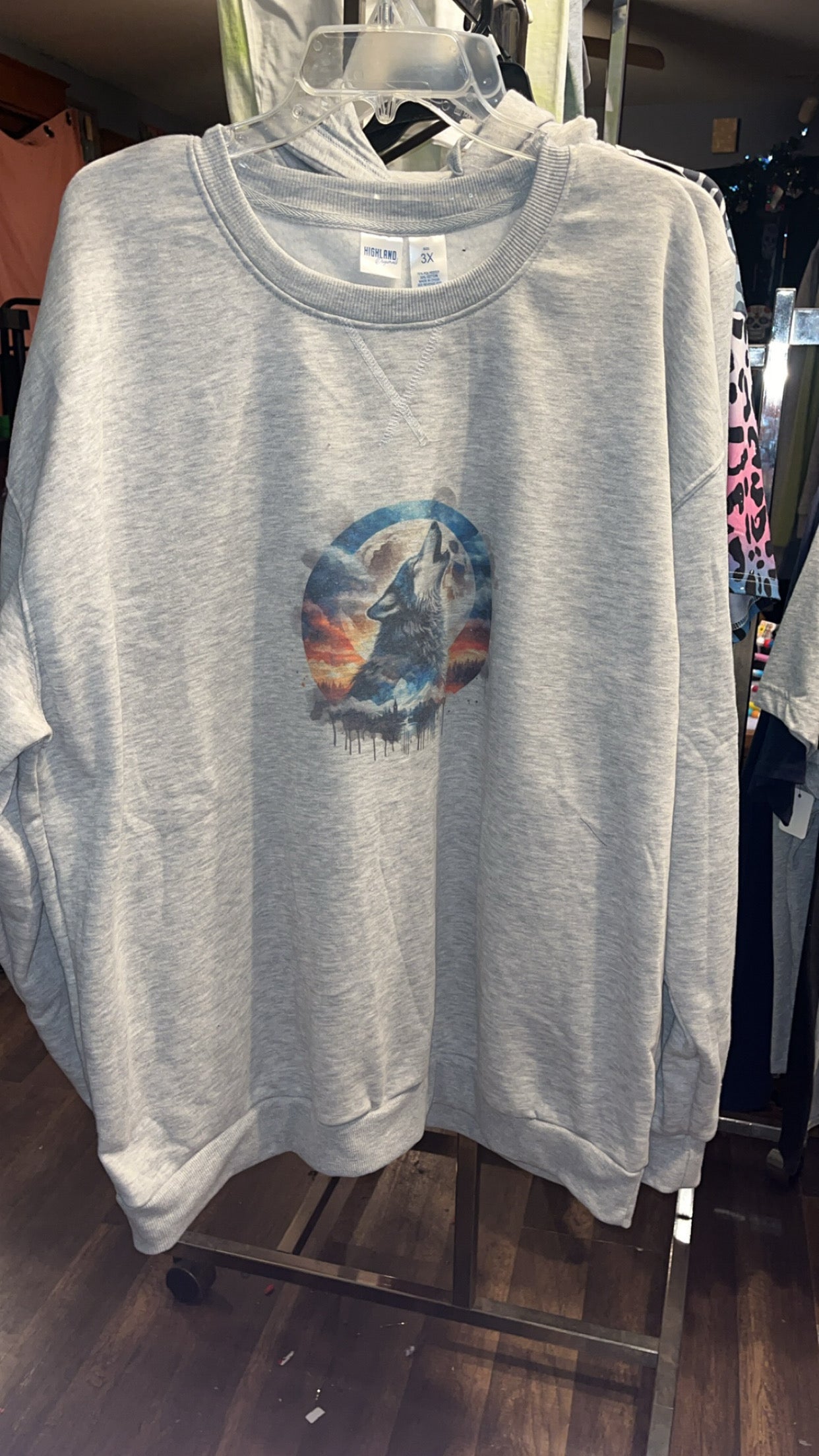 “Wolf” adult sweatshirt