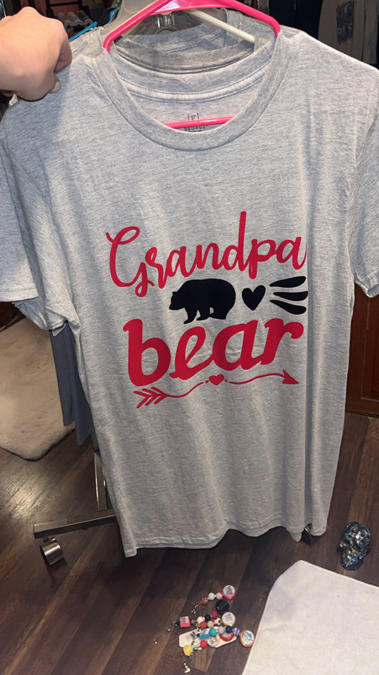 “Grandpa bear” men’s t shirt