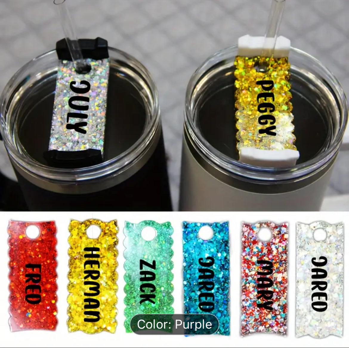 Name plate for 40oz tumblers