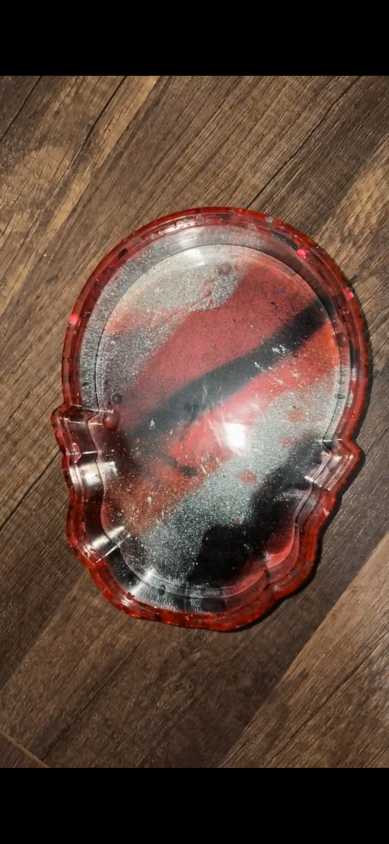 Sugar skull Resin tray, jewelry box