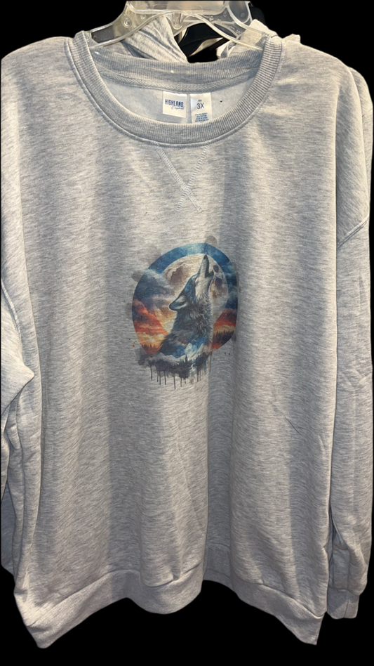 “Wolf” adult sweatshirt
