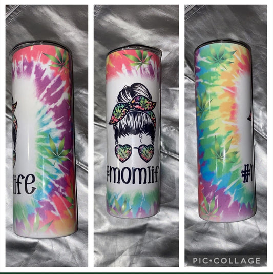“420 mom life” 20oz tumbler