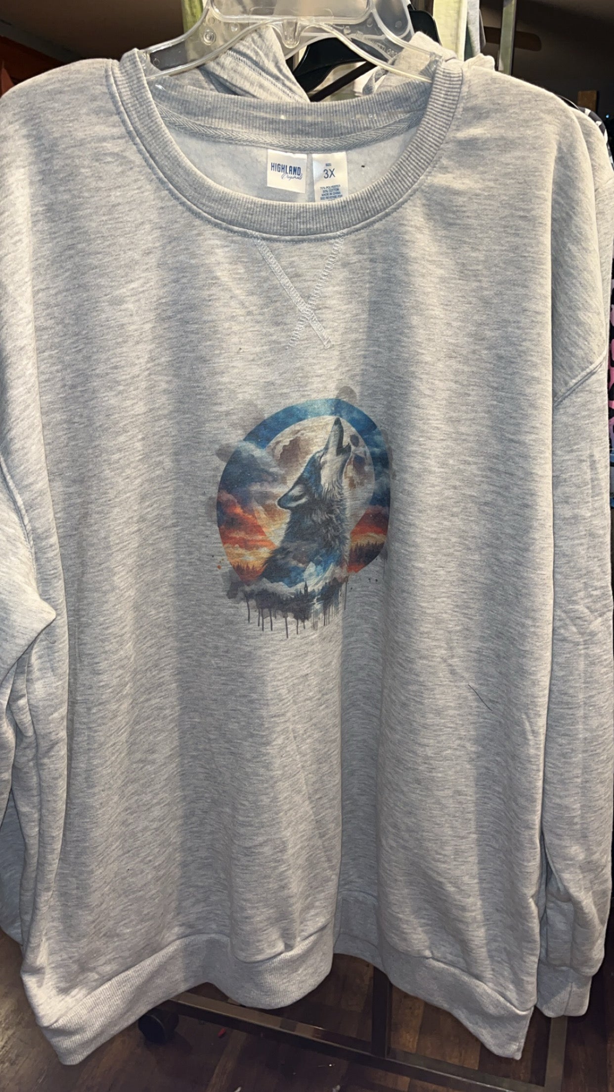 “Wolf” adult sweatshirt