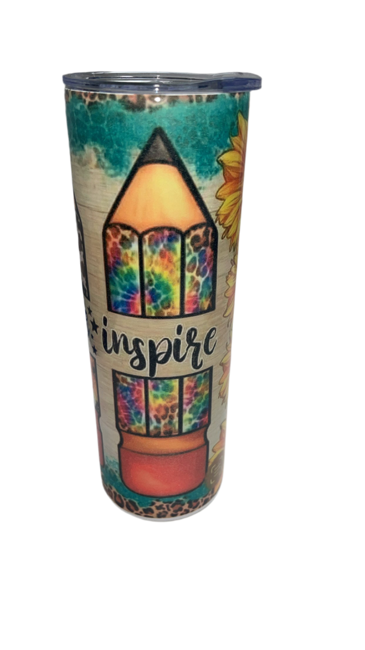 “teach, love, inspir” 20” tumbler