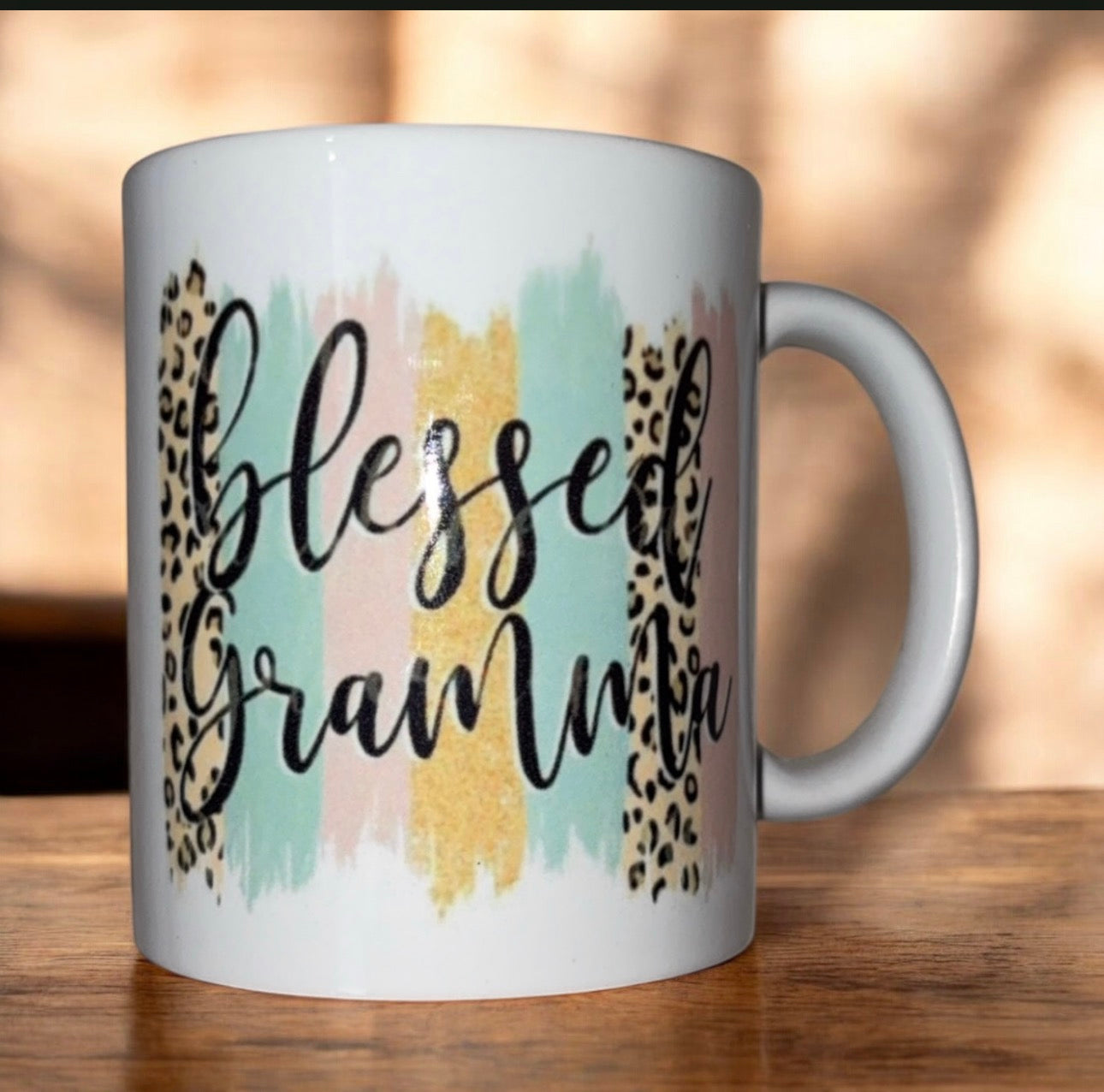 11oz ceramic coffee mug “Blessed Gramma”